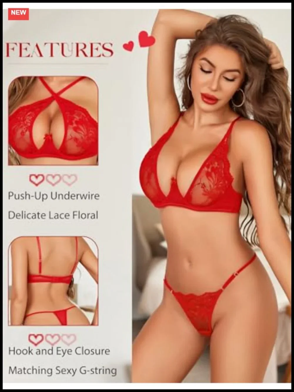 N/A floral lace